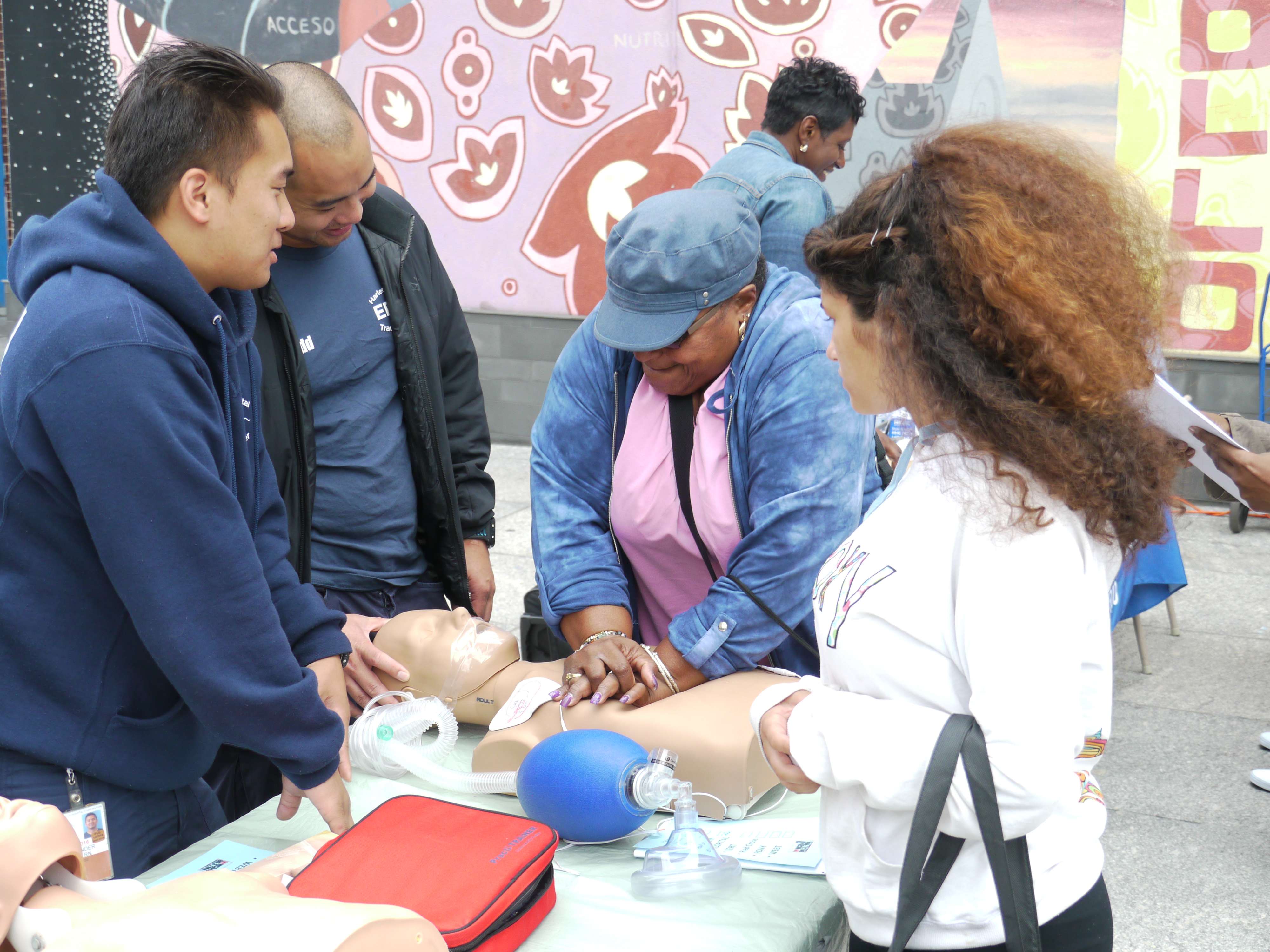 CPR with Harlem Hospital