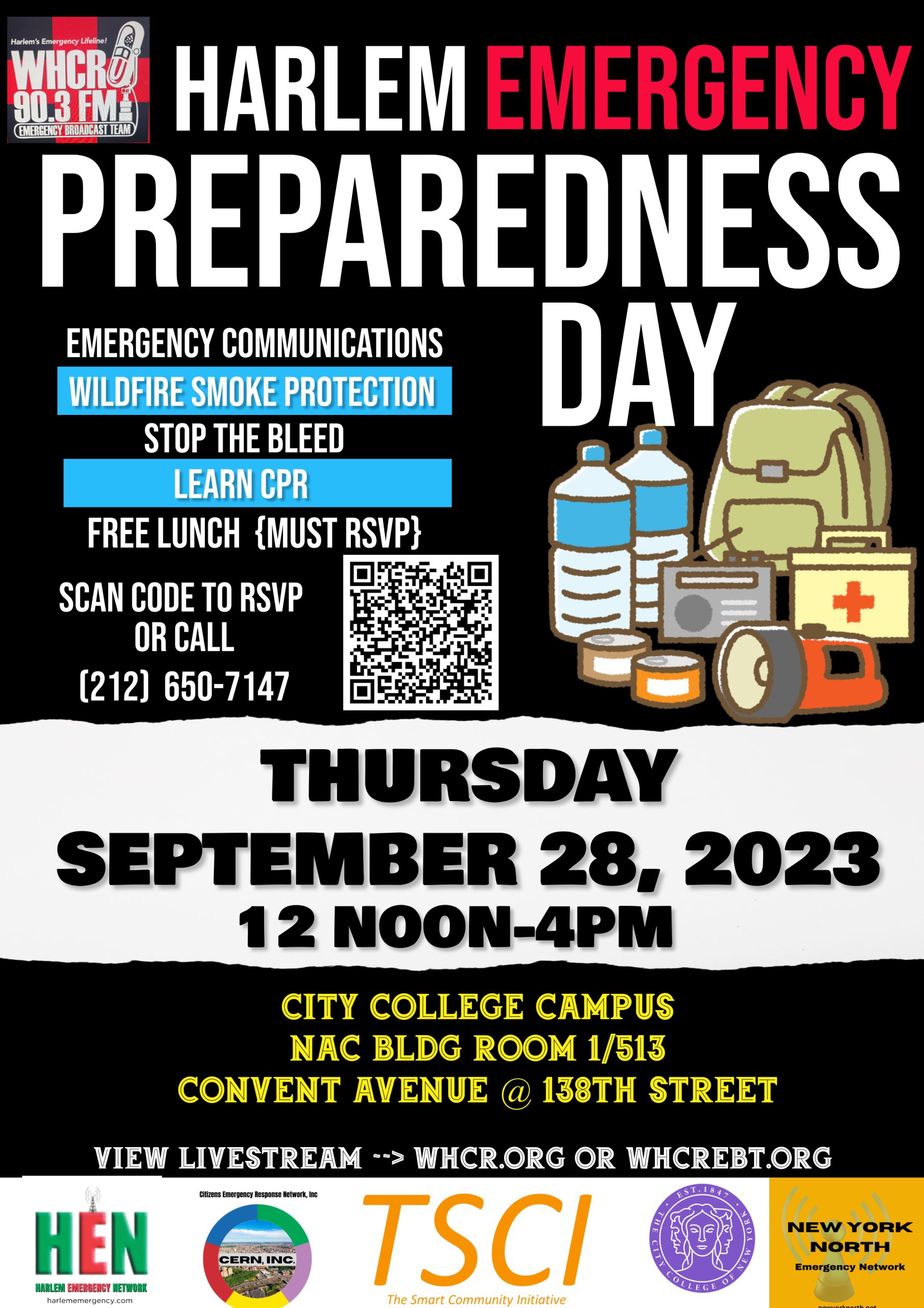 Harlem Preparedness Day Flyer